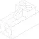 BOSCH-Anschlussklemme-2-polig-grau-WF-54912652 gallery number 1